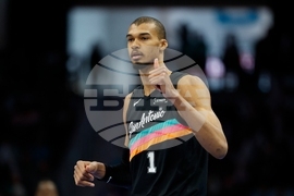 Spurs Hornets Basketball