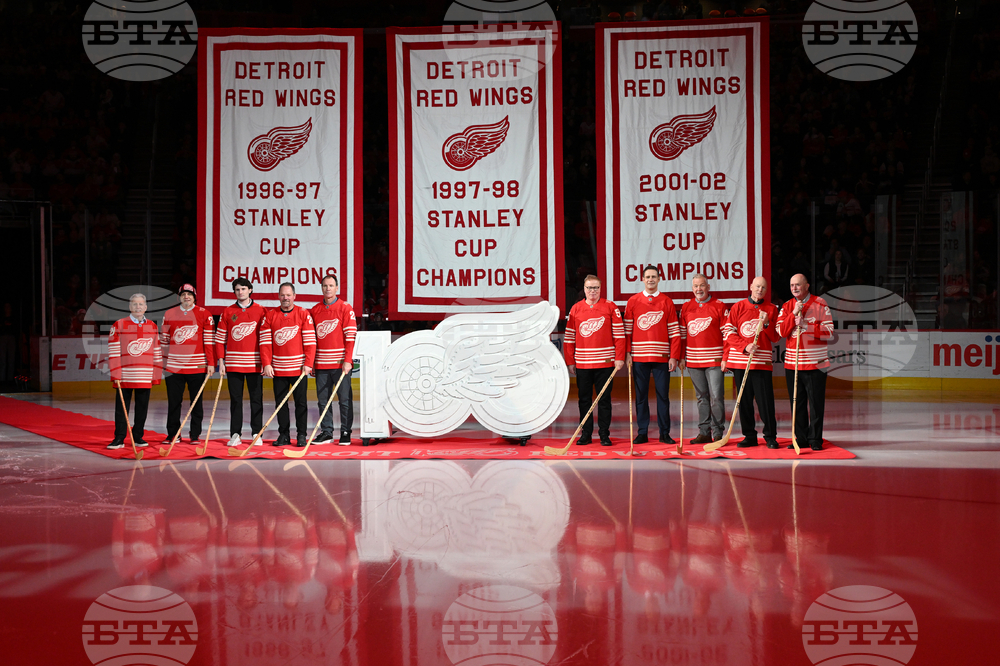 Senators Red Wings Hockey