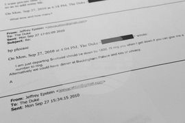 Justice Department Jeffrey Epstein