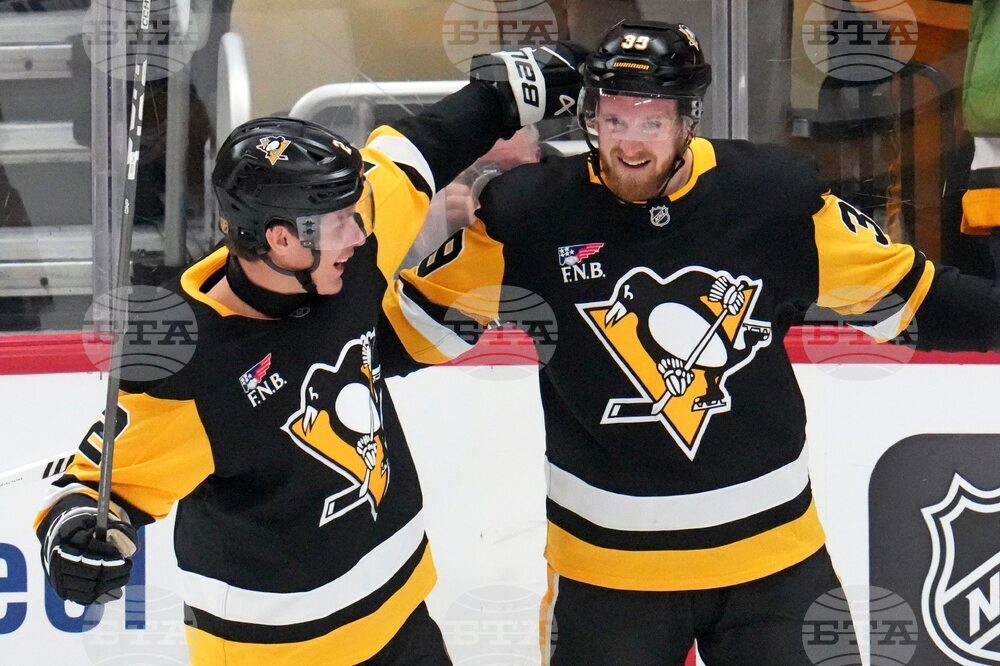 Rangers Penguins Hockey