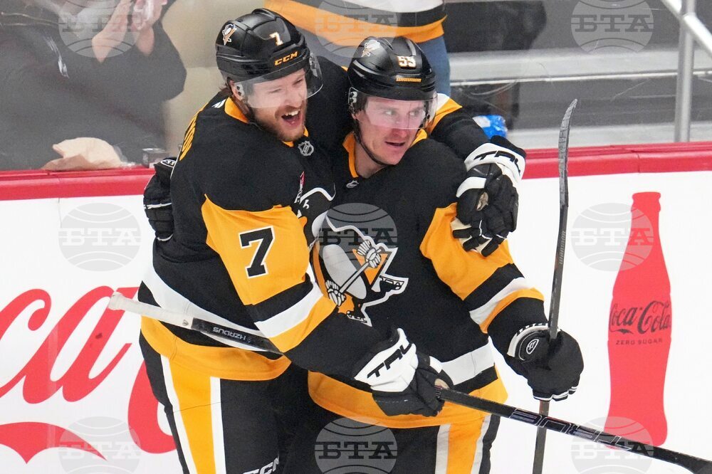 Rangers Penguins Hockey