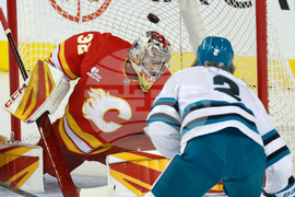 Sharks Flames Hockey