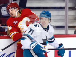 Sharks Flames Hockey