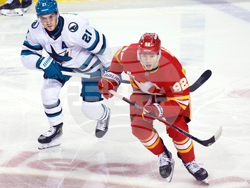 Sharks Flames Hockey