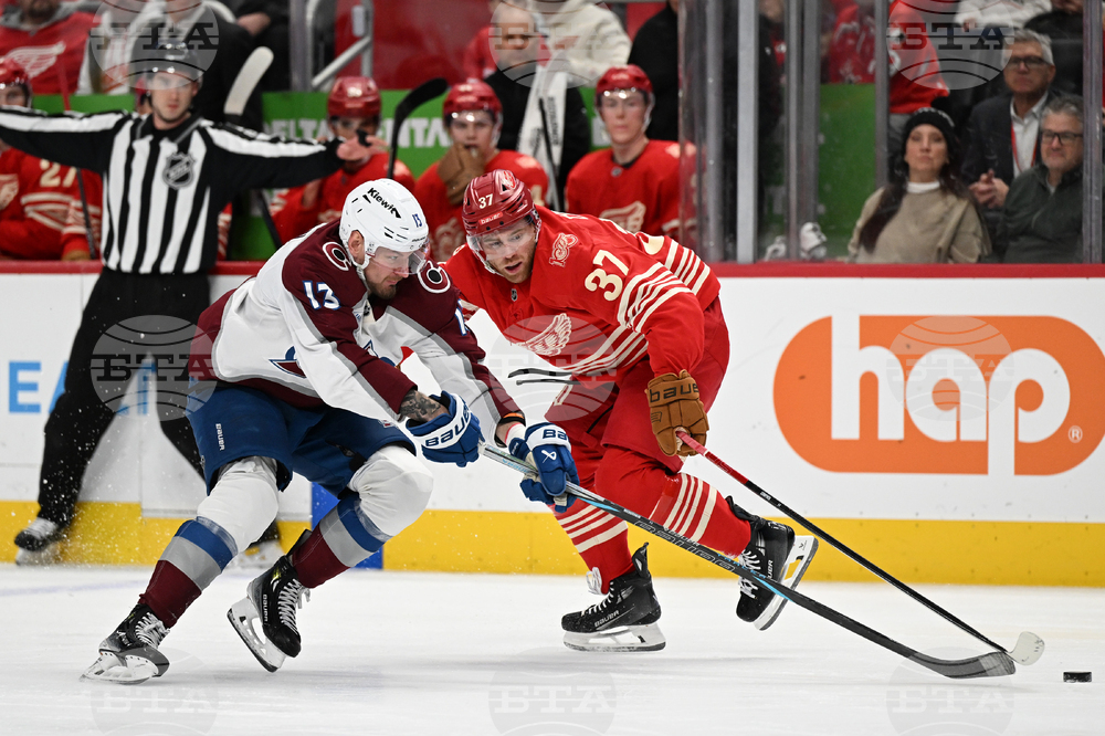 Avalanche Red Wings Hockey