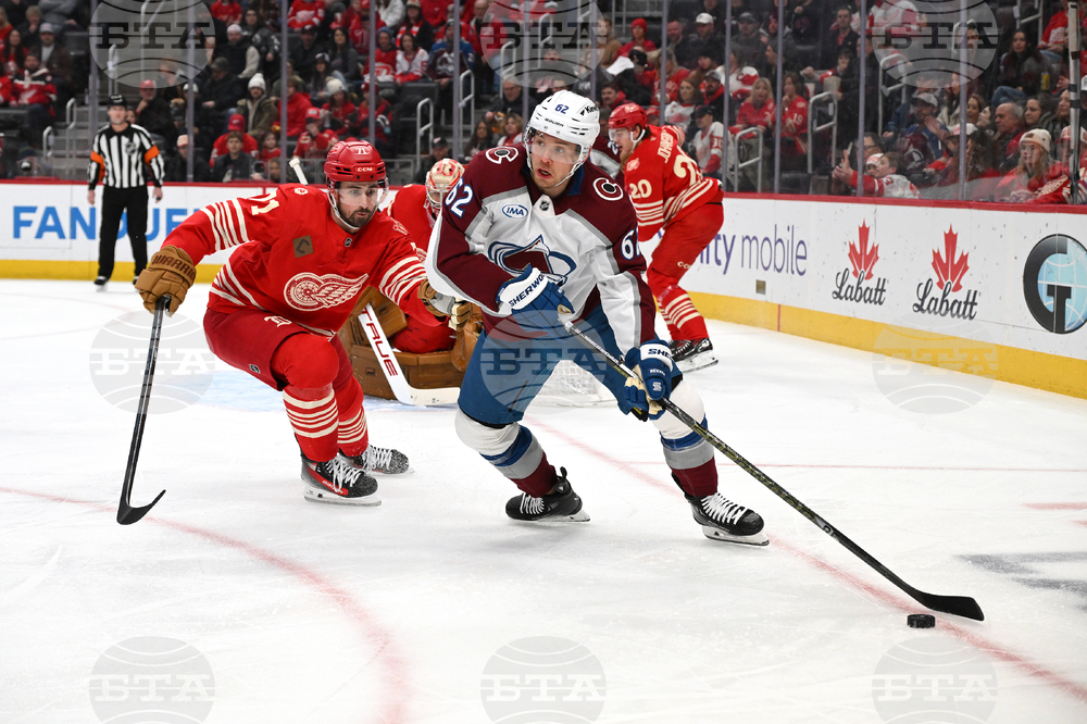 Avalanche Red Wings Hockey