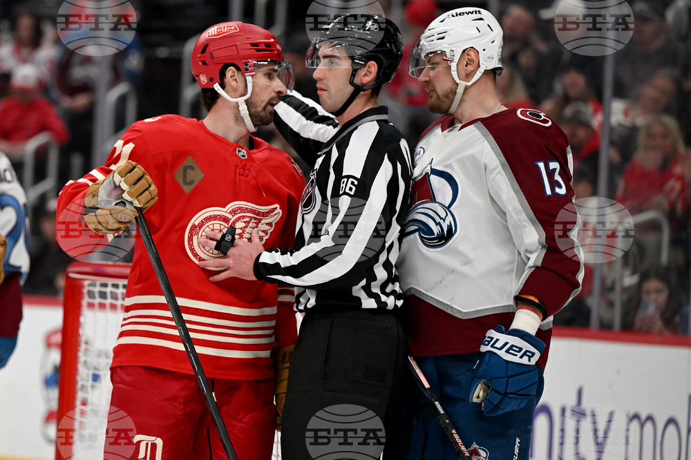 Avalanche Red Wings Hockey