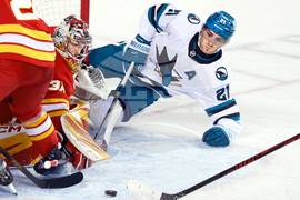 Sharks Flames Hockey