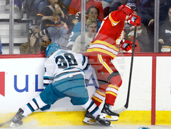 Sharks Flames Hockey
