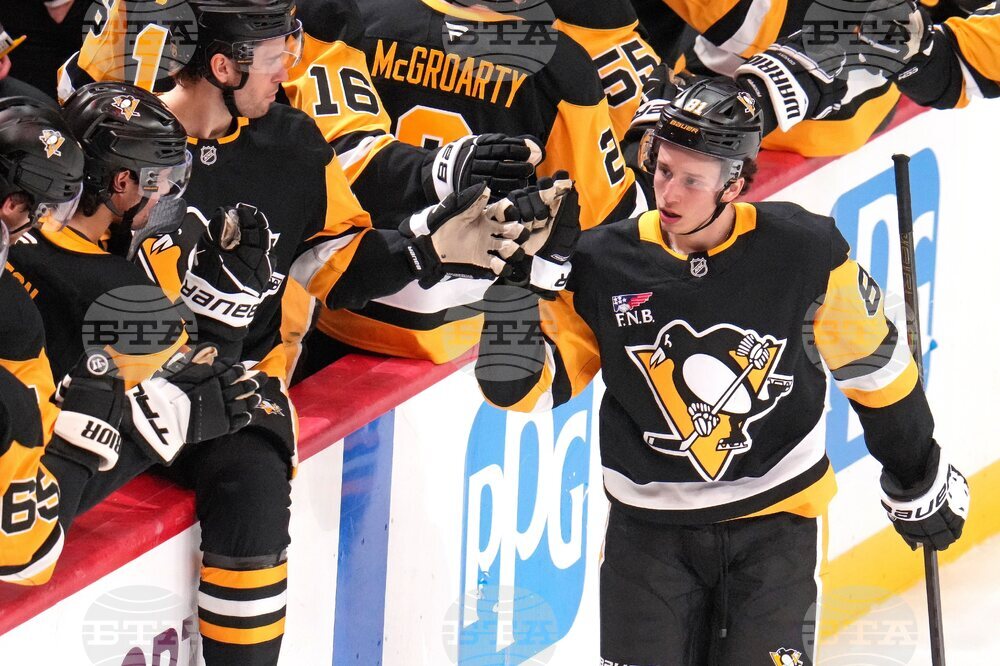 Rangers Penguins Hockey