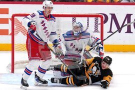 Rangers Penguins Hockey