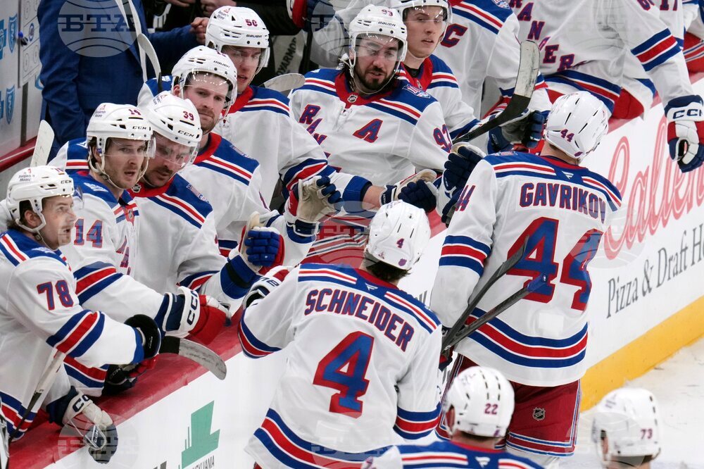 Rangers Penguins Hockey