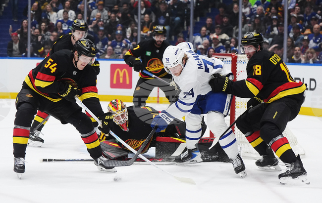 Maple Leafs Canucks Hockey