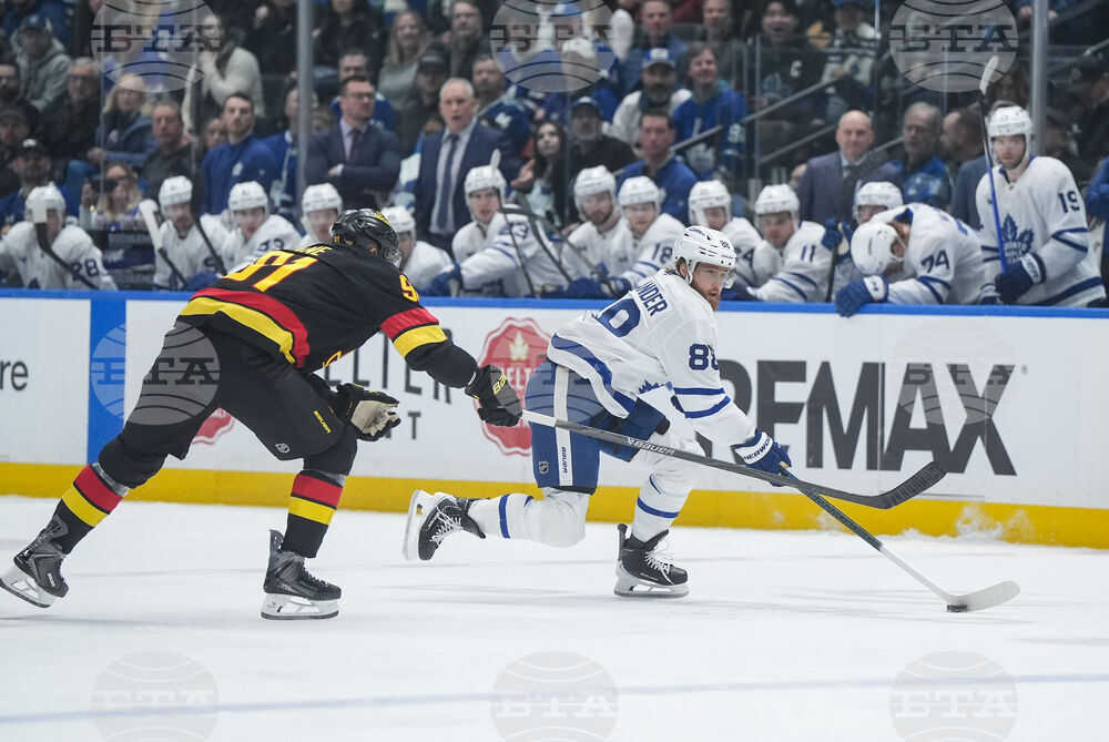 Maple Leafs Canucks Hockey