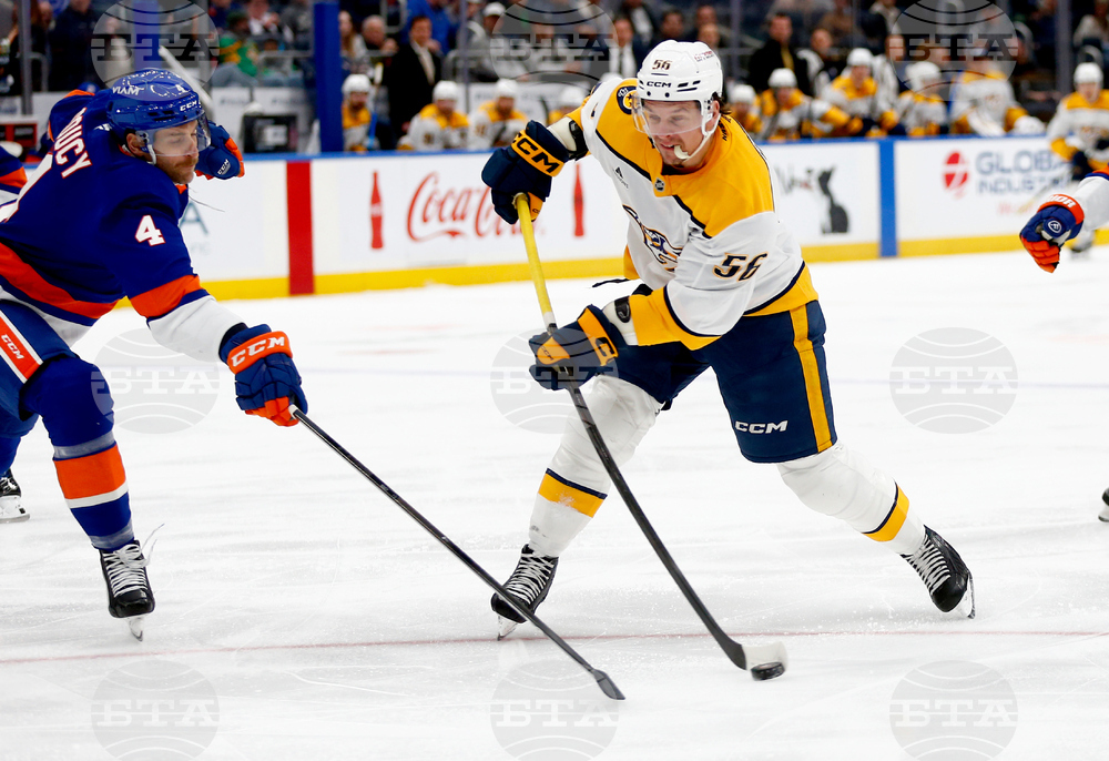 Predators Islanders Hockey