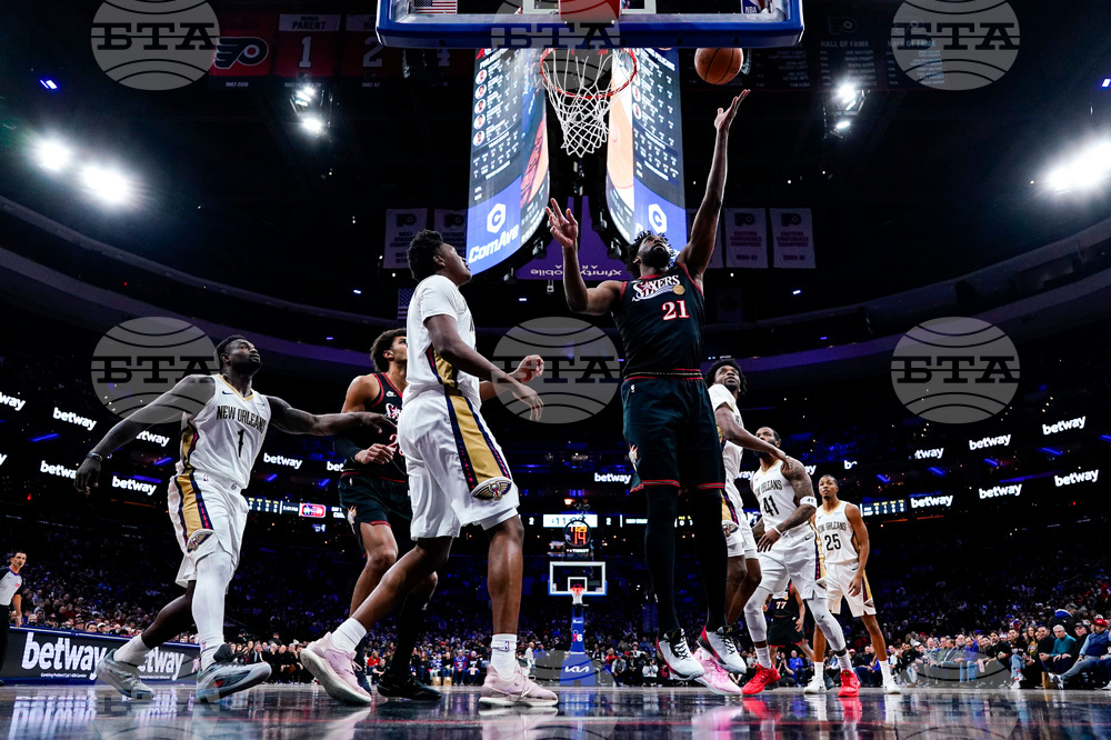 Pelicans 76ers Basketball