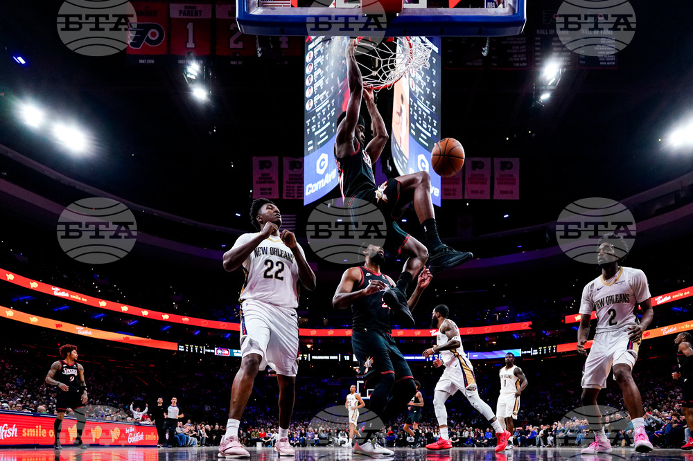 Pelicans 76ers Basketball