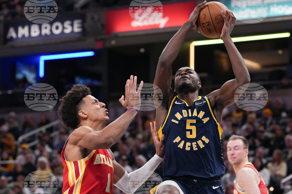 Hawks Pacers Basketball