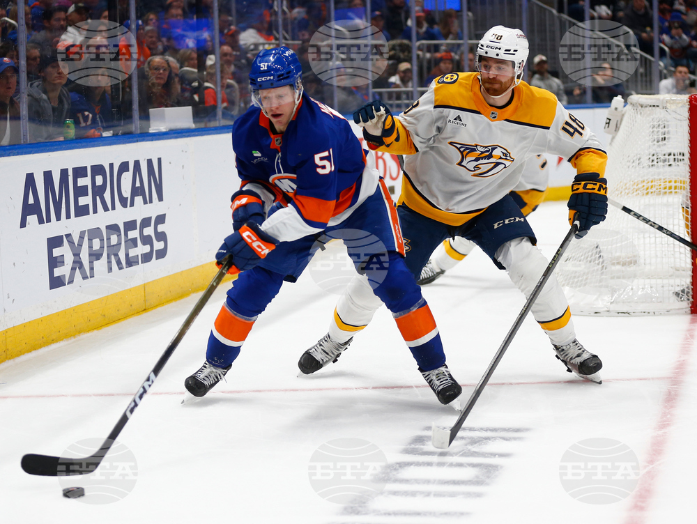 Predators Islanders Hockey