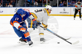 Predators Islanders Hockey