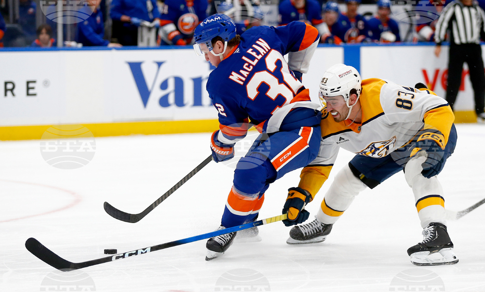 Predators Islanders Hockey