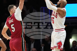 Bulls Heat Basketball