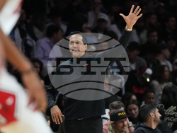 Bulls Heat Basketball