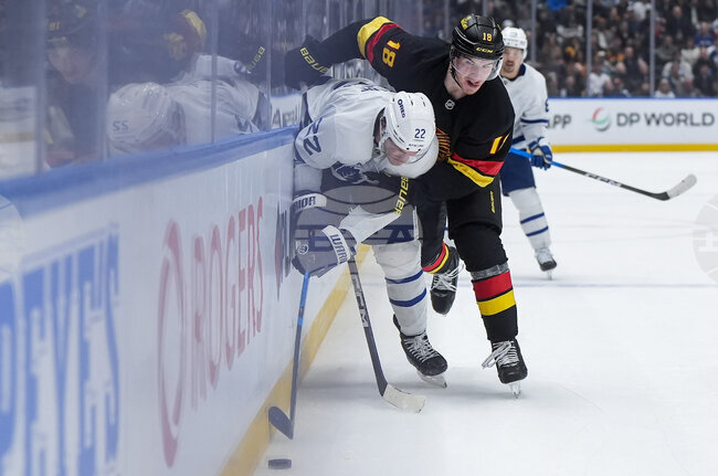 Maple Leafs Canucks Hickey