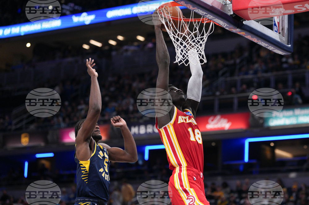 Hawks Pacers Basketball