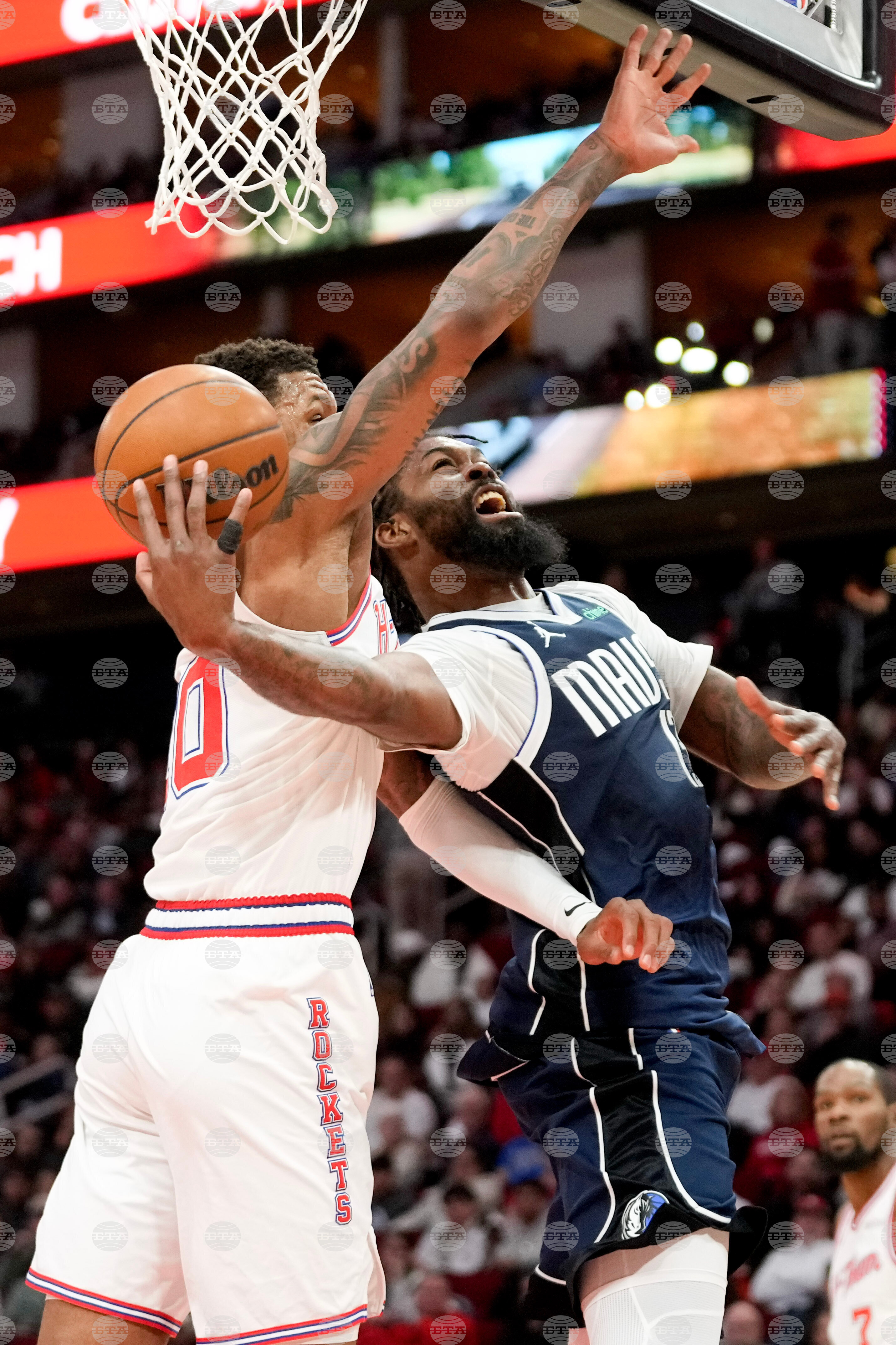 Mavericks Rockets Basketball