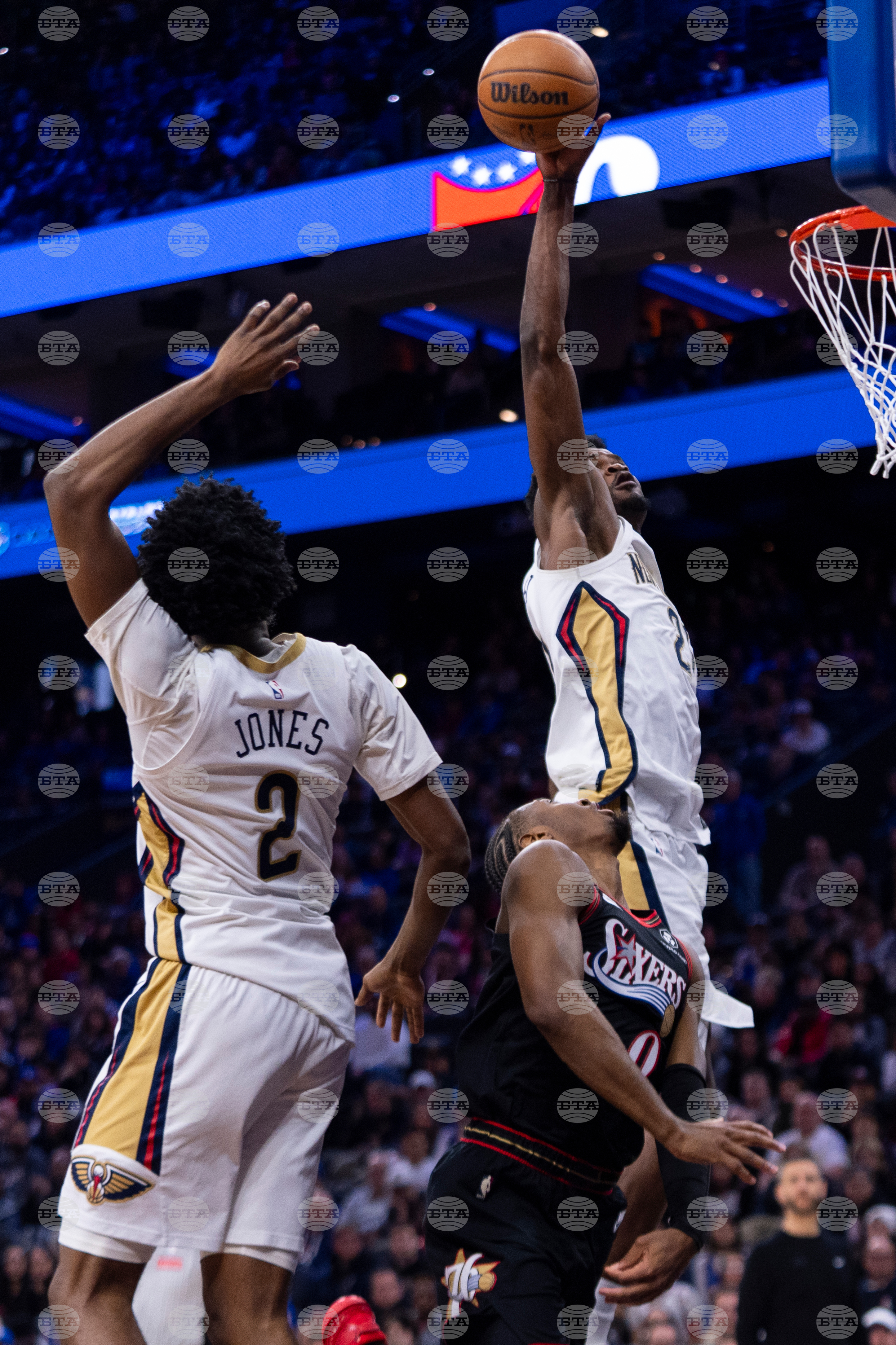 Pelicans 76ers Basketball