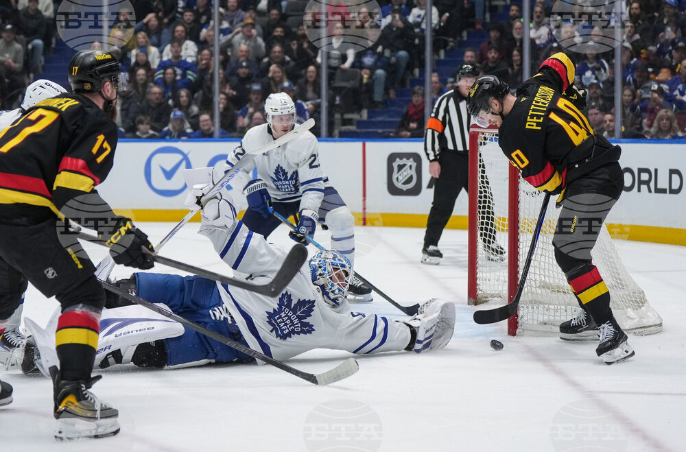 Maple Leafs Canucks Hockey