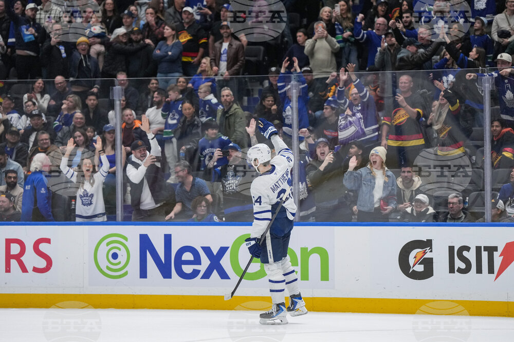 Maple Leafs Canucks Hockey