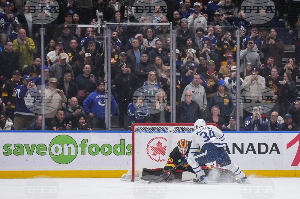 Maple Leafs Canucks Hockey