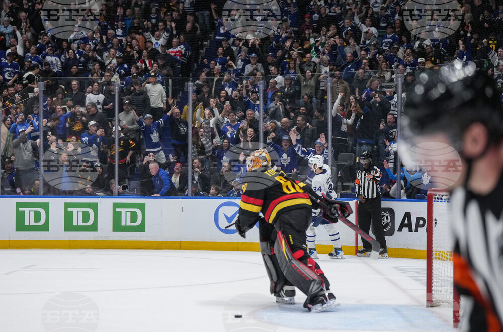 Maple Leafs Canucks Hockey