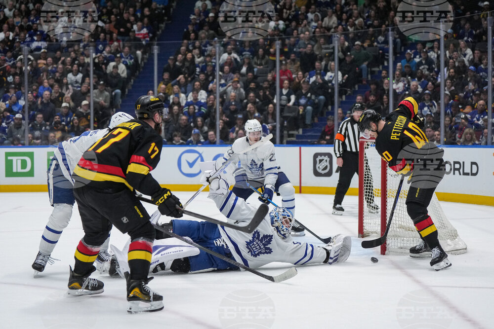 Maple Leafs Canucks Hockey