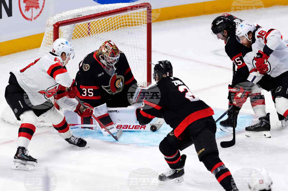 Devils Senators Hockey