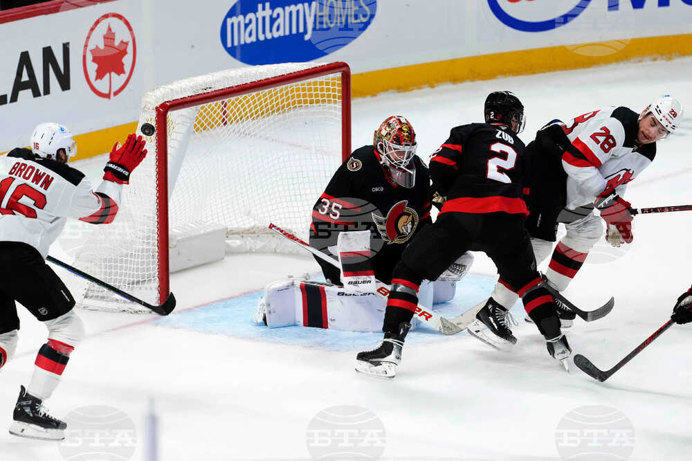 Devils Senators Hockey