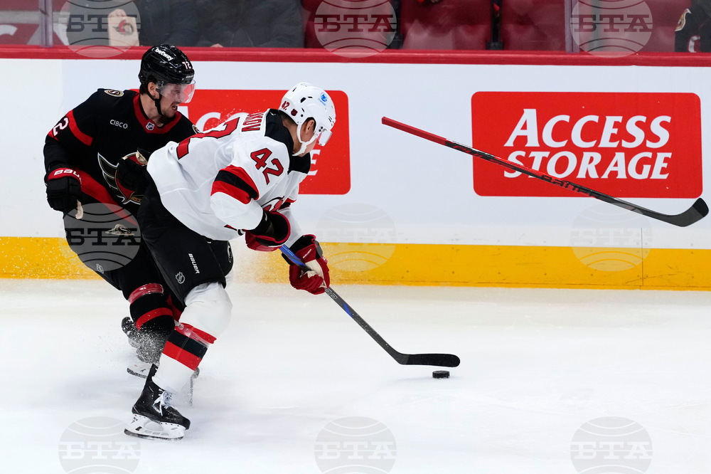 Devils Senators Hockey