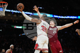 Bulls Heat Basketball
