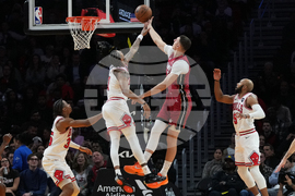 Bulls Heat Basketball