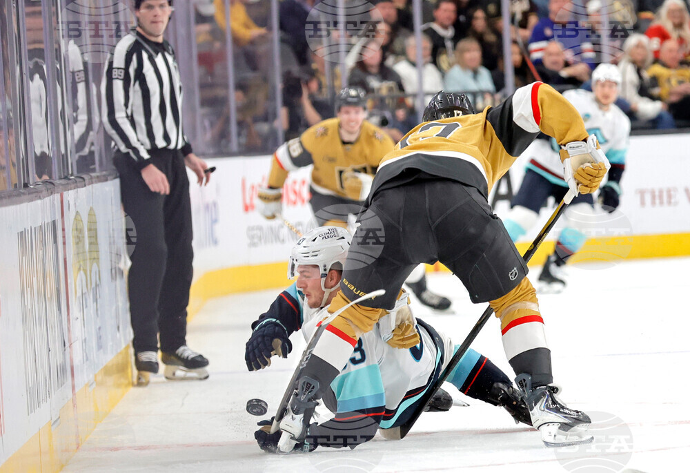 Kraken Golden Knights Hockey