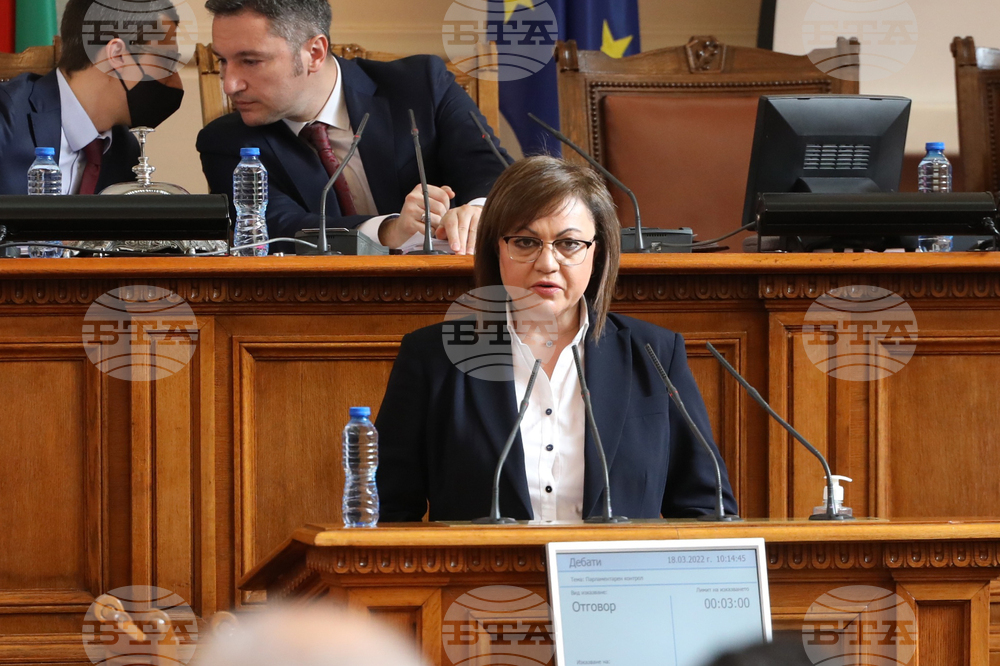 Парламент - Корнелия Нинова - парламентарен контрол
