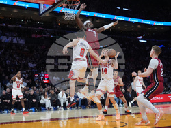 Bulls Heat Basketball