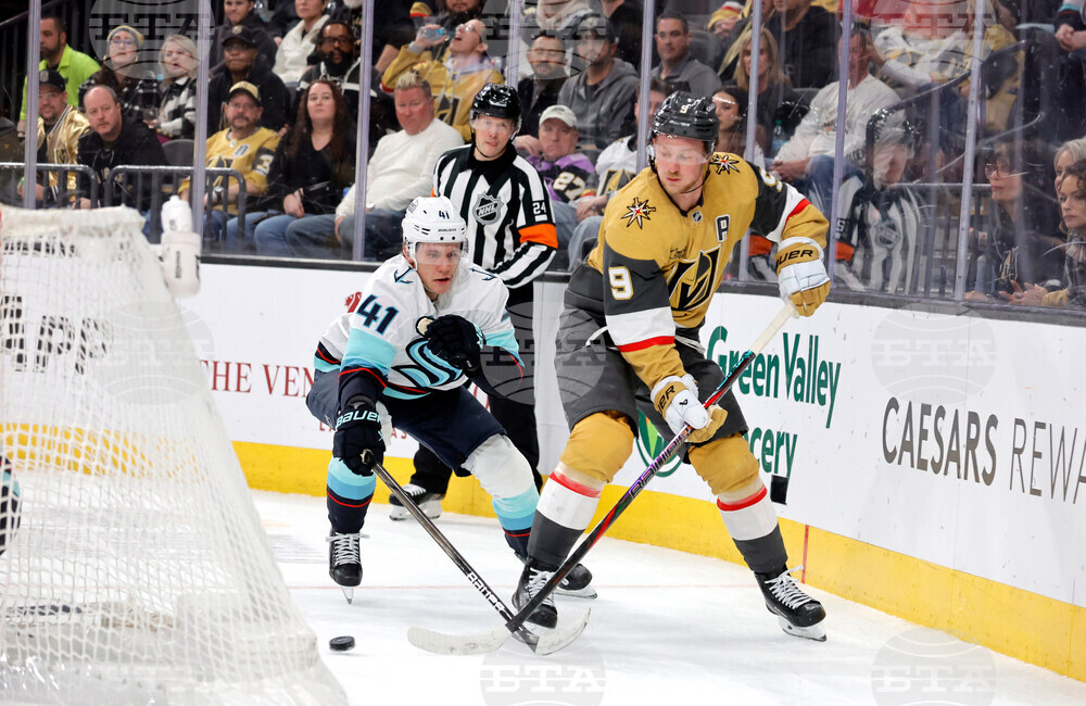 Kraken Golden Knights Hockey