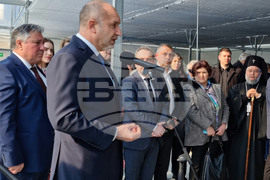 Стара Загора - Румен Радев - посещение