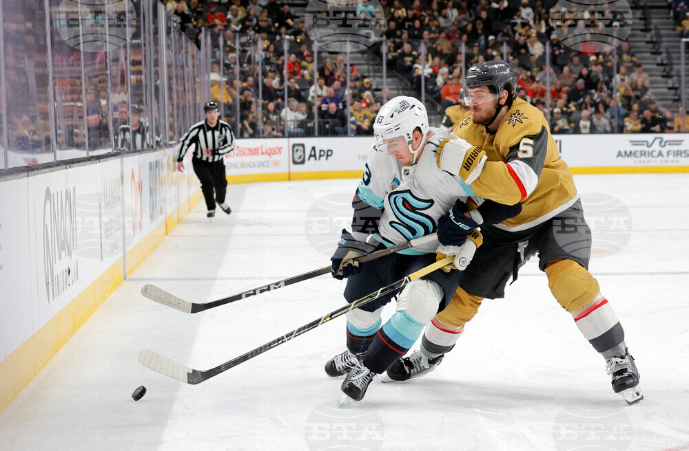 Kraken Golden Knights Hockey