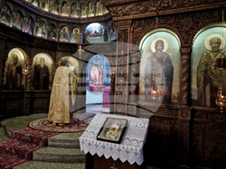 Търговище - храм „Св. Йоан Рилски“ - неделна служба и проповед