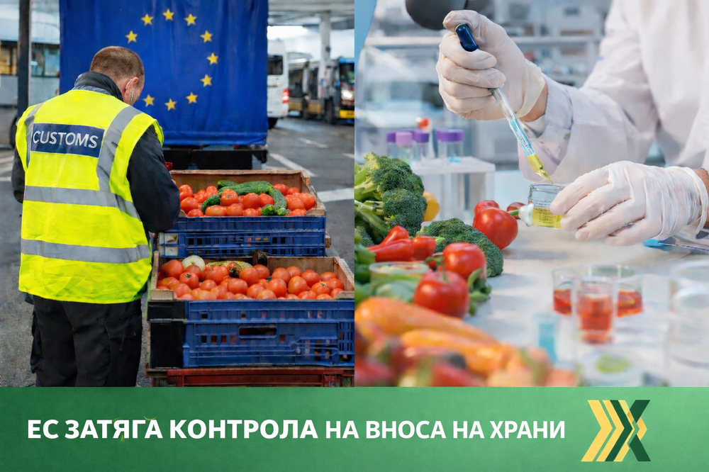 ЕС затяга контрола на вносните храни – важна победа за българските потребители и производители