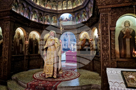 Търговище - храм „Св. Йоан Рилски“ - неделна служба и проповед